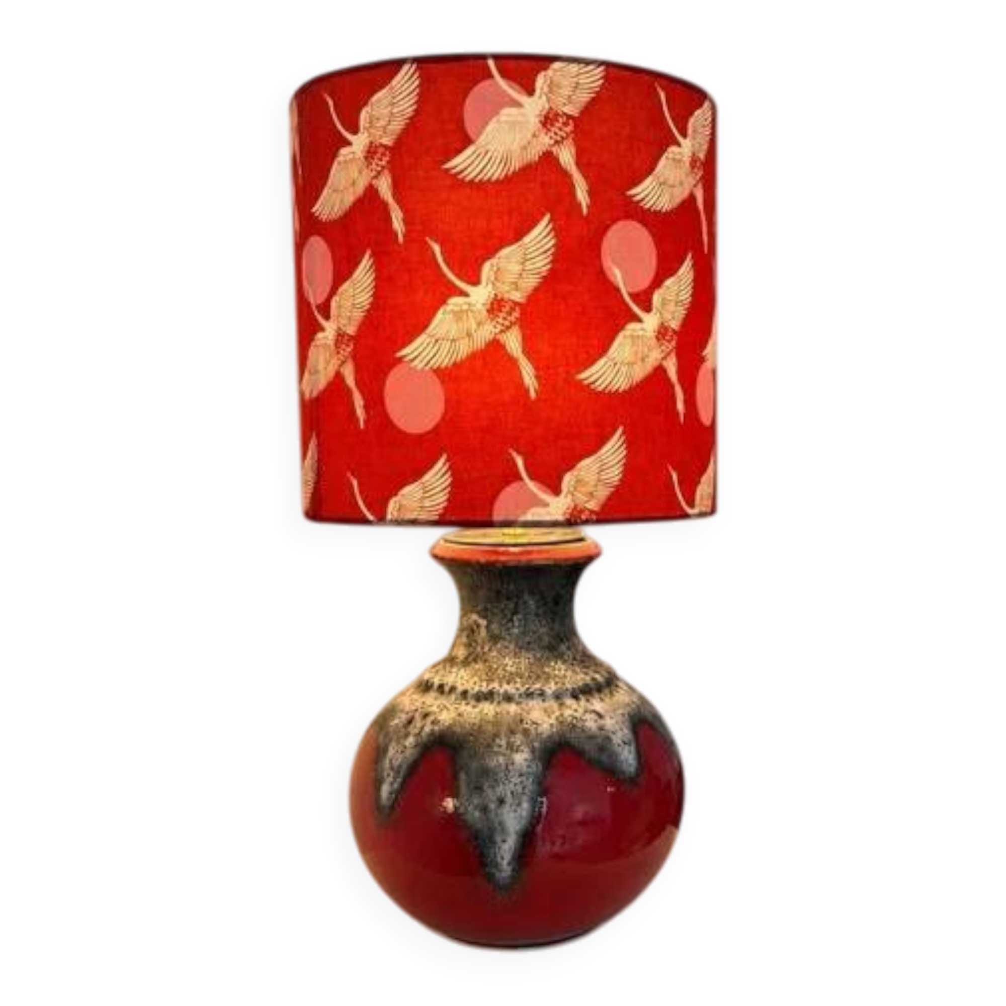 Lampe de table Bay Keramik - upcyclée - sans fil