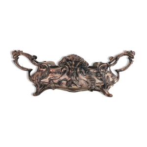 Jardinière en bronze argenté