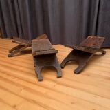 A set of three stools  designed by Don S. Shoemaker, Señal SA, Mexico, 1960s