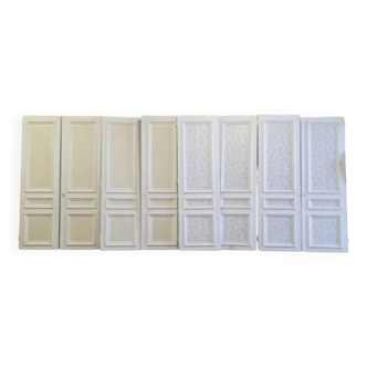 Old set of 8 cupboard doors