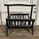 Rattan newspaper holder