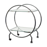 Vintage round bar trolley