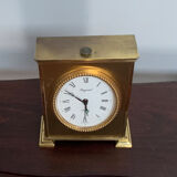 Bayard brass quartz clock