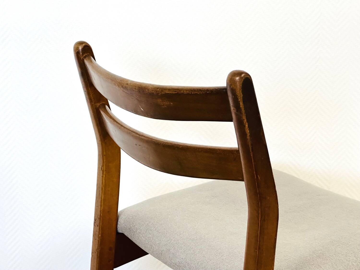 4 Scandinavian teak chairs 1960