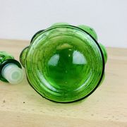 Carafe bouteille italienne verre verte