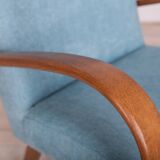 Set of Vintage Model 53 Lounge Chairs attributed to Jaroslav Smidek for Ton