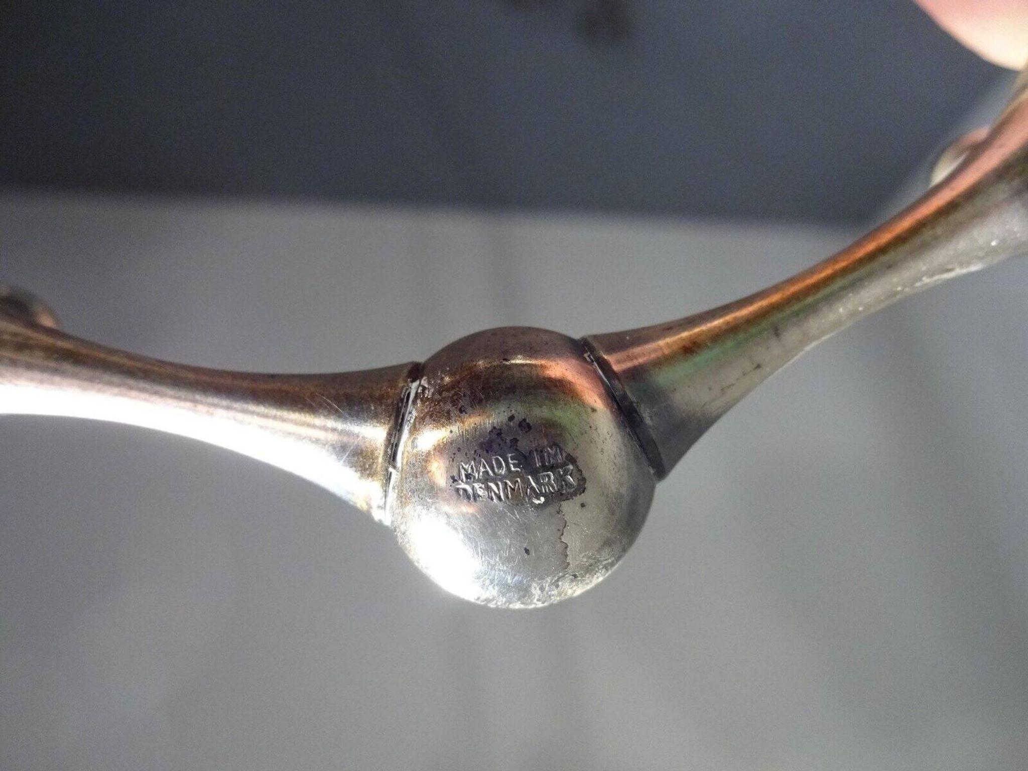 Silver-Plated Brass Candleholder by Jens Quistgaard, 1960s