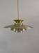 Vintage Danish gold pendant - Louis Poulsen Style - Danish design pendant