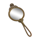Courtesy hand mirror