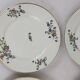 6 flat plates with cornflower decoration