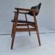 Erik Kirkegarrd teak office chair for Stolefabrik / Povl Dinesen, Denmark