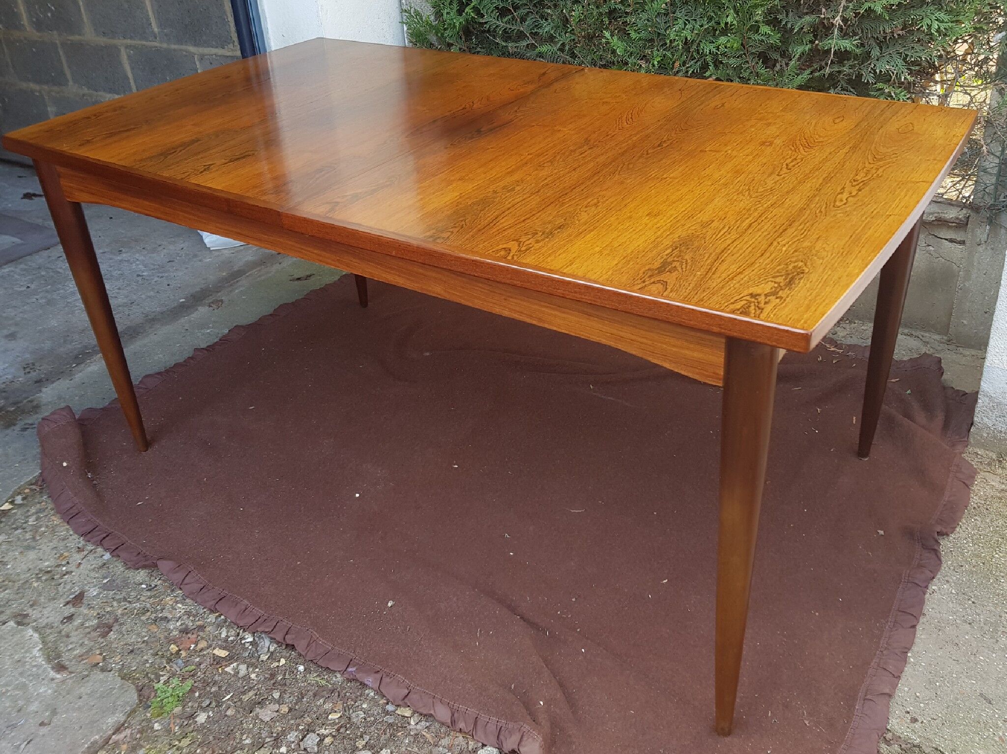 1960 scandinavian teak table