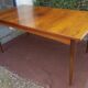 1960 scandinavian teak table