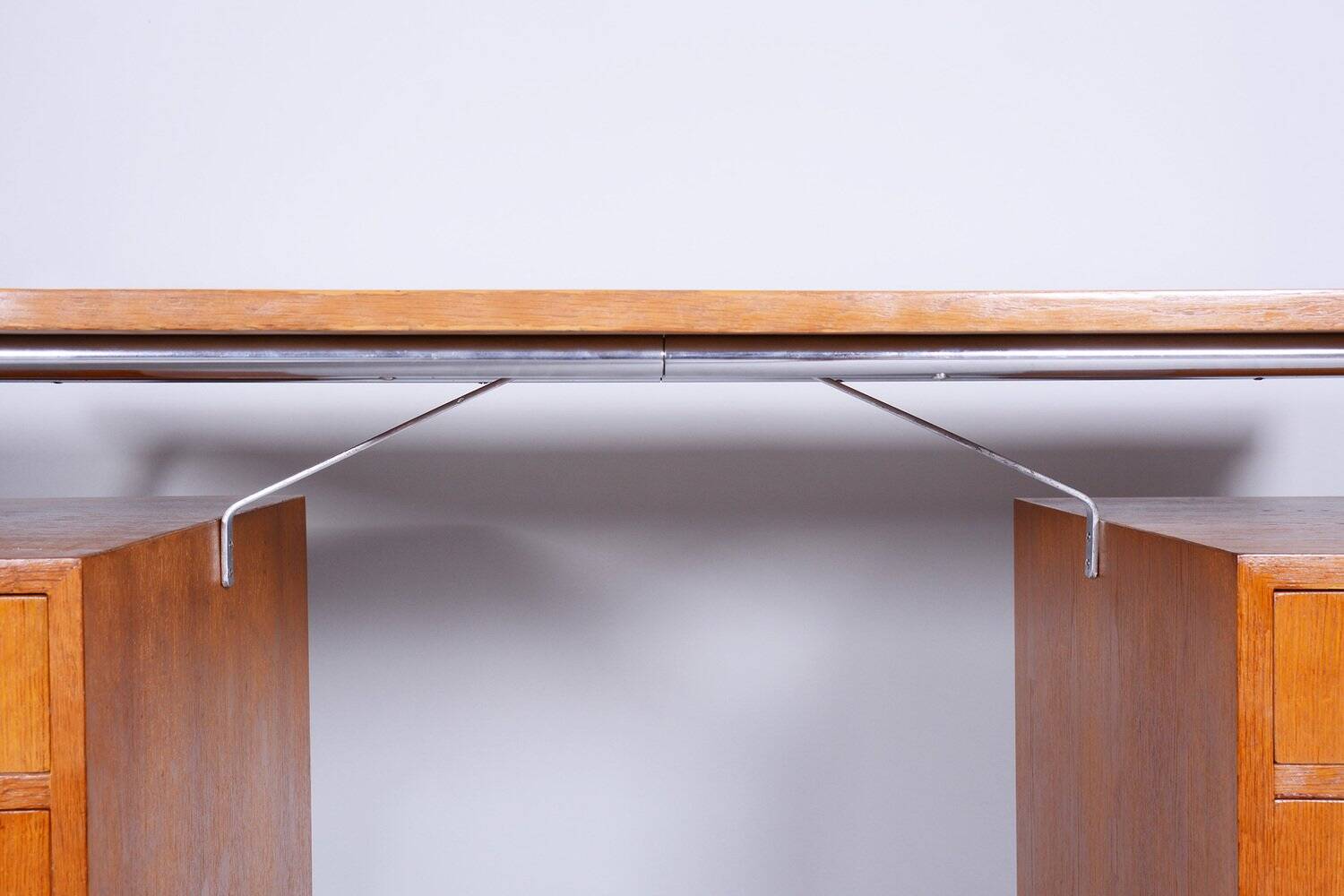 Bauhaus Writing Desk in Beech from Mücke-Melder, 1930s