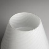 Lampe de table en verre Murano tourbillonnant, années 1970