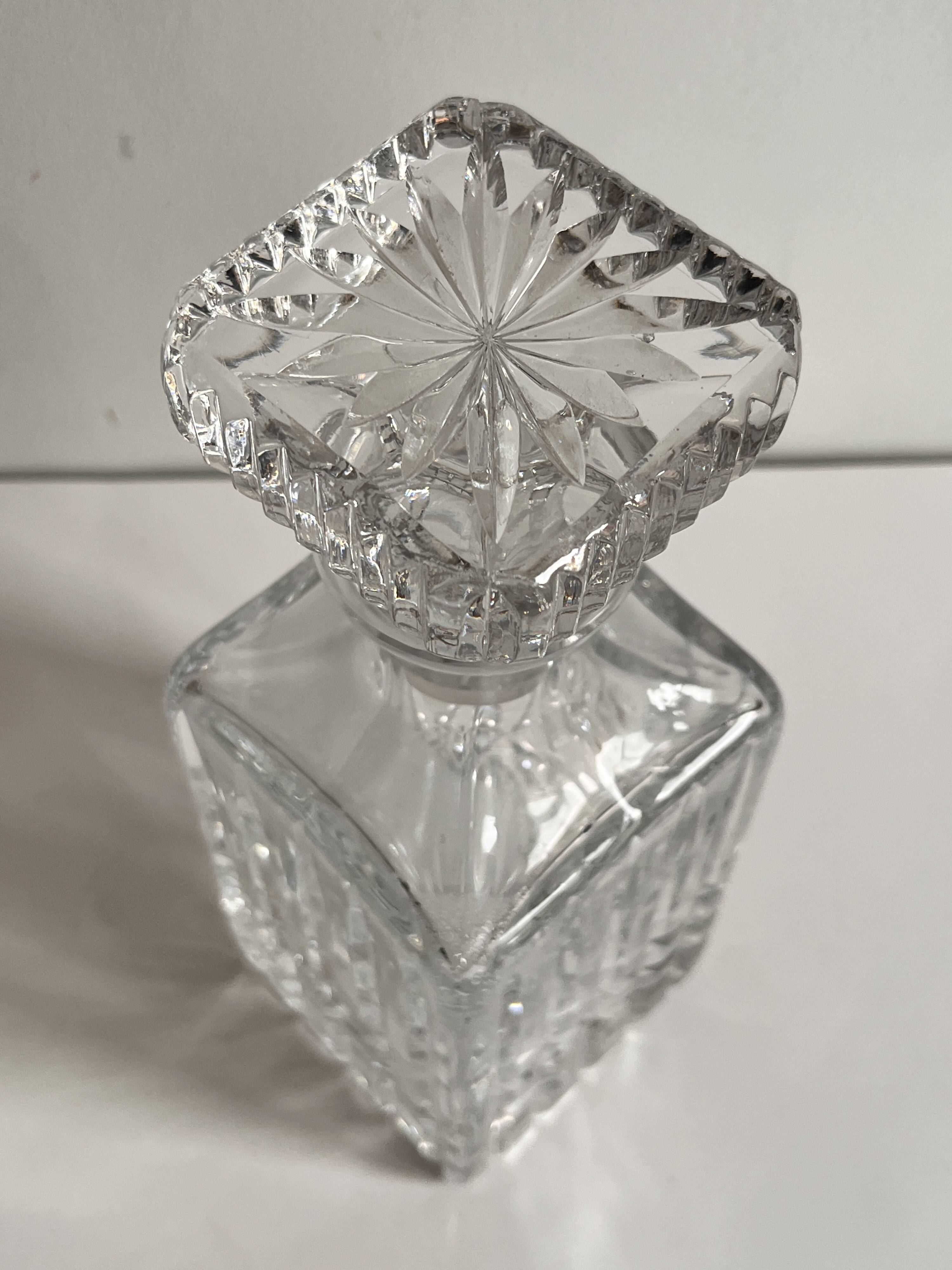 Crystal whisky decanter
