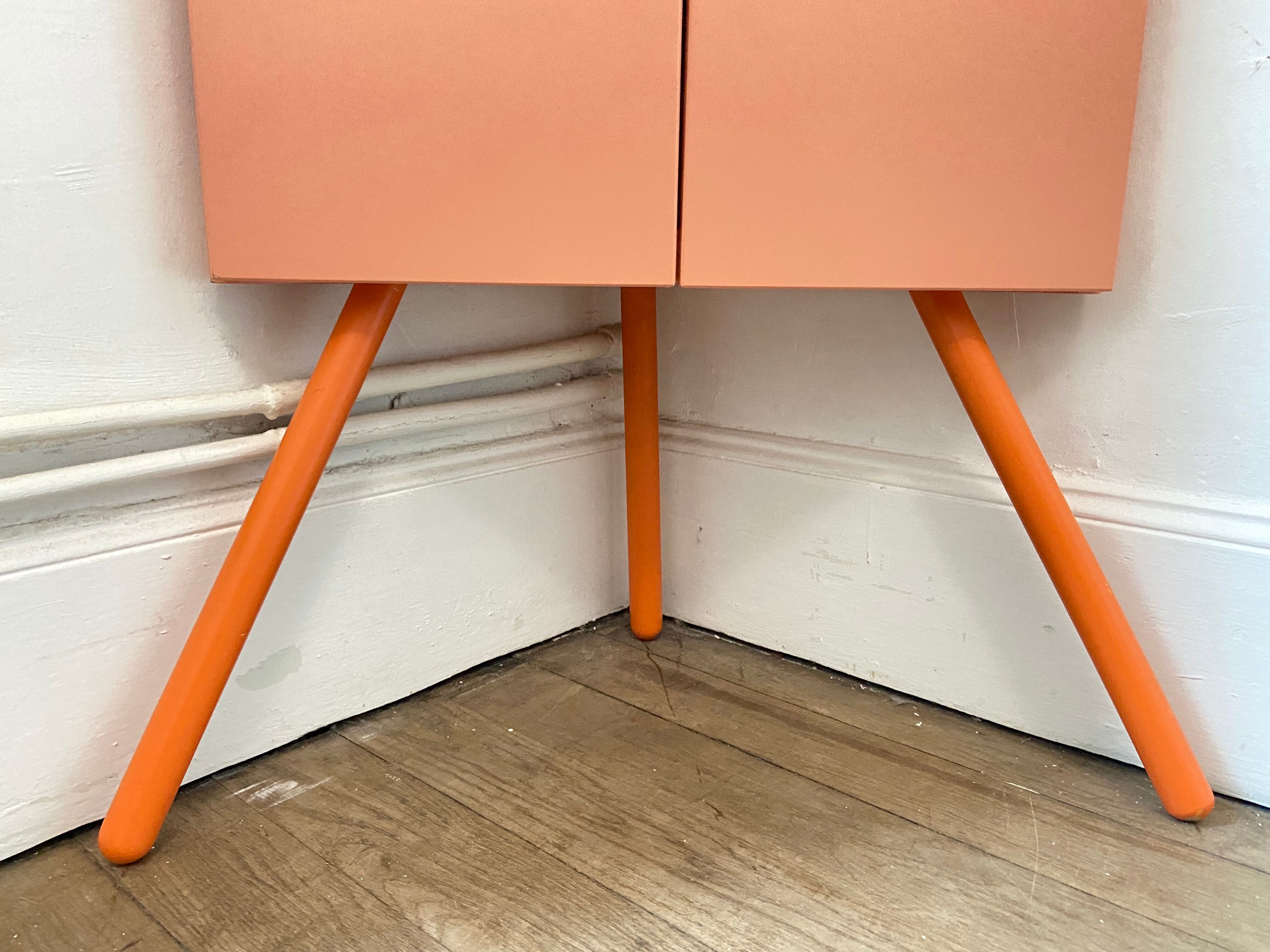 Mini corner cabinet pink IKEA model PS 2014