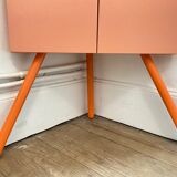 Mini corner cabinet pink IKEA model PS 2014