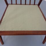 Danish Filigree Teak Armchairs, 1960s, Set of 2