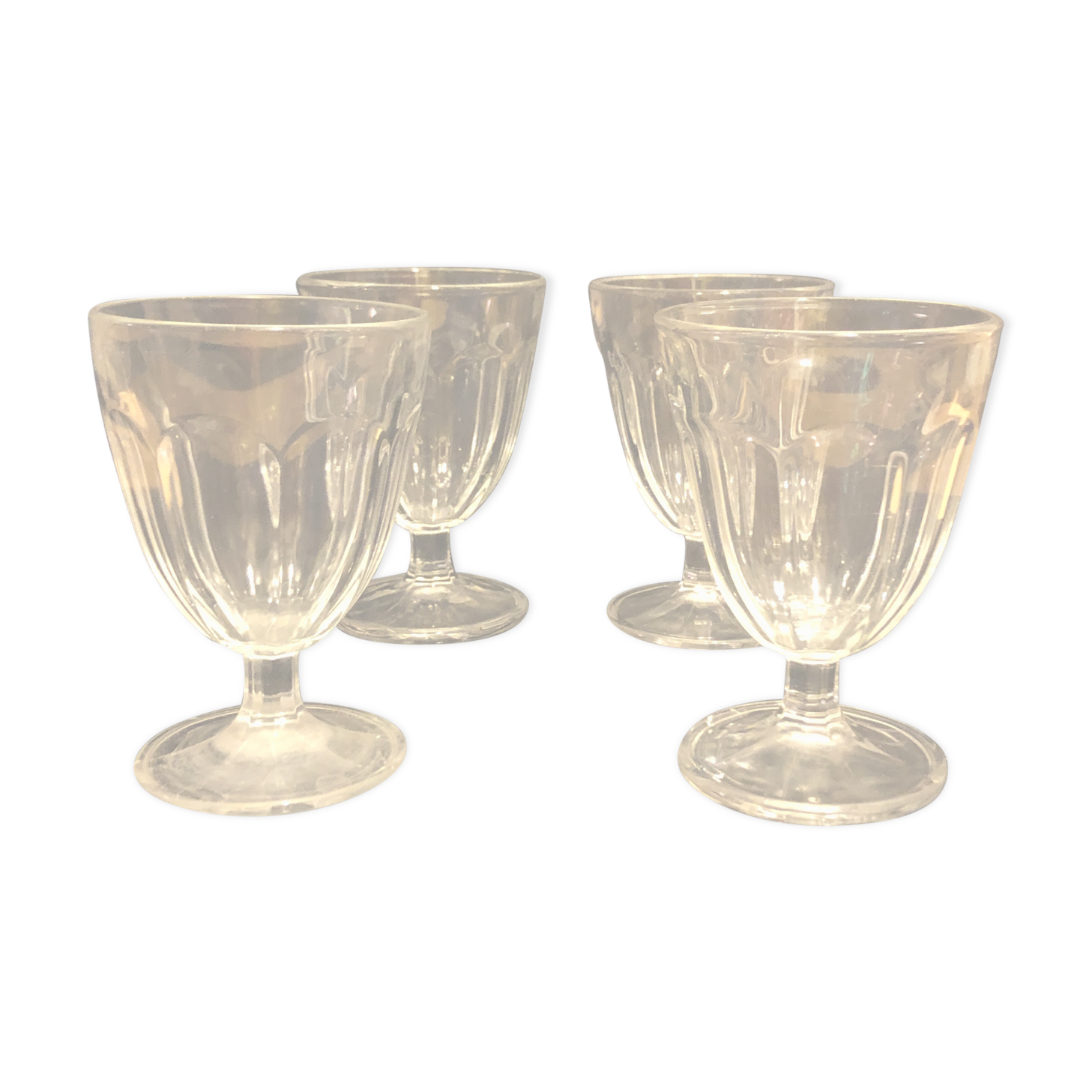 4 verres à eau