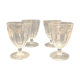 4 verres à eau
