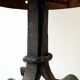 Brutalist lamp in iron of the 40s / 50s