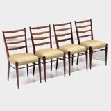 Set of four mid century dining chairs model SB09 by Cees Braakman, Pastoe