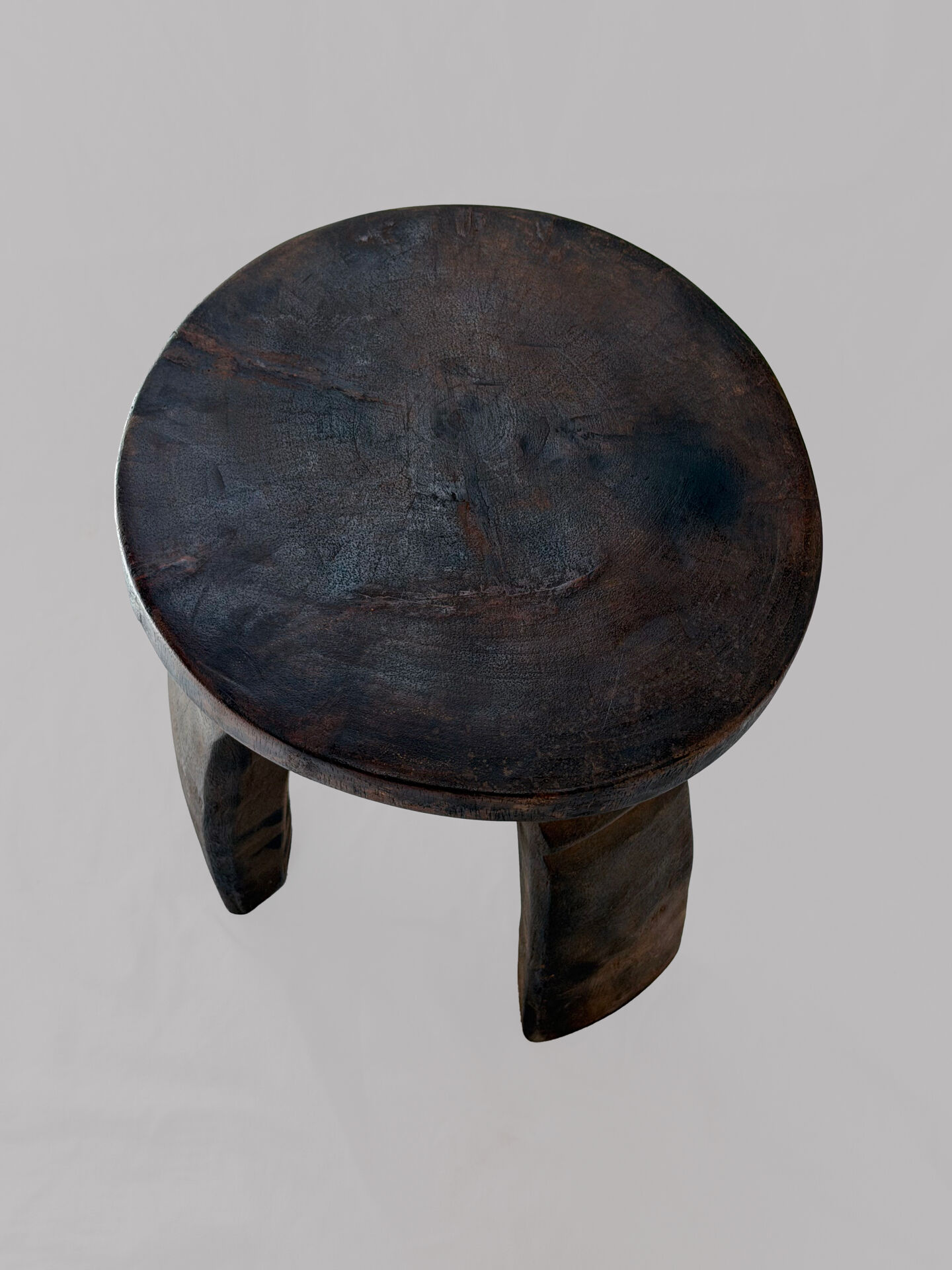 Senoufo stool in wood (Burkina Faso)