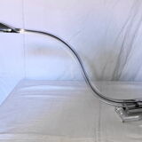 Cobra lamp in plexiglass and chrome metal, 80s