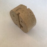 Fratelli Manelli travertine elephant sculpture