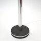 3-arm floor lamp in chromed metal, 1970s