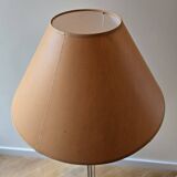 Ikea chrome metal floor lamp DLG Verner Panton - vintage 1980s lamp