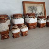Vintage spice pots