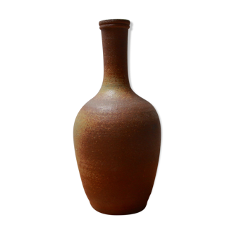 Stoneware soliflore bottle