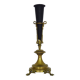 Cornet vase bronze and metal. Napoleon III 19th century.