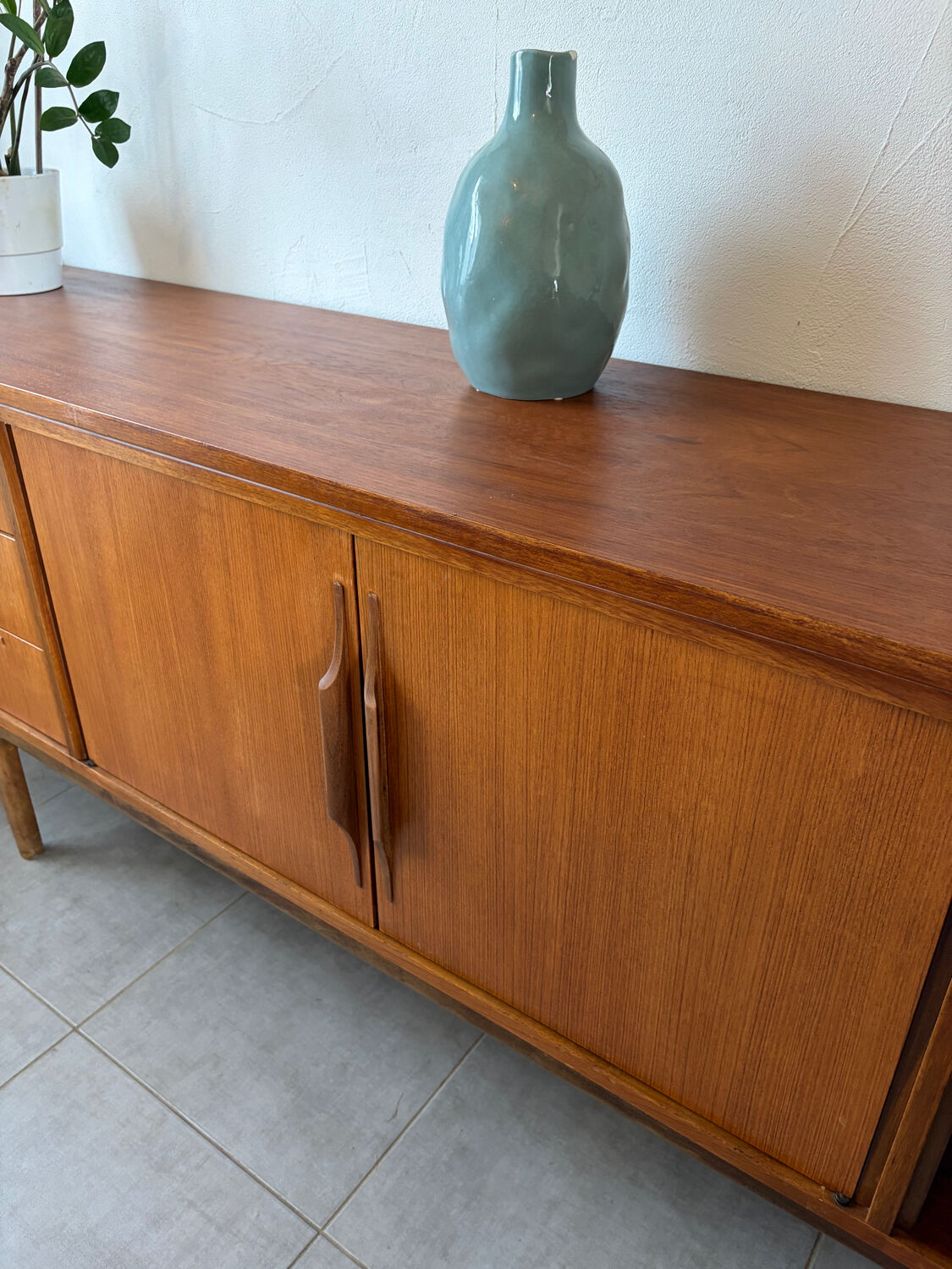 Vintage Scandinavian teak sideboard