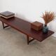 Teak lowboard, Danish design, 1980s, made in Denmark