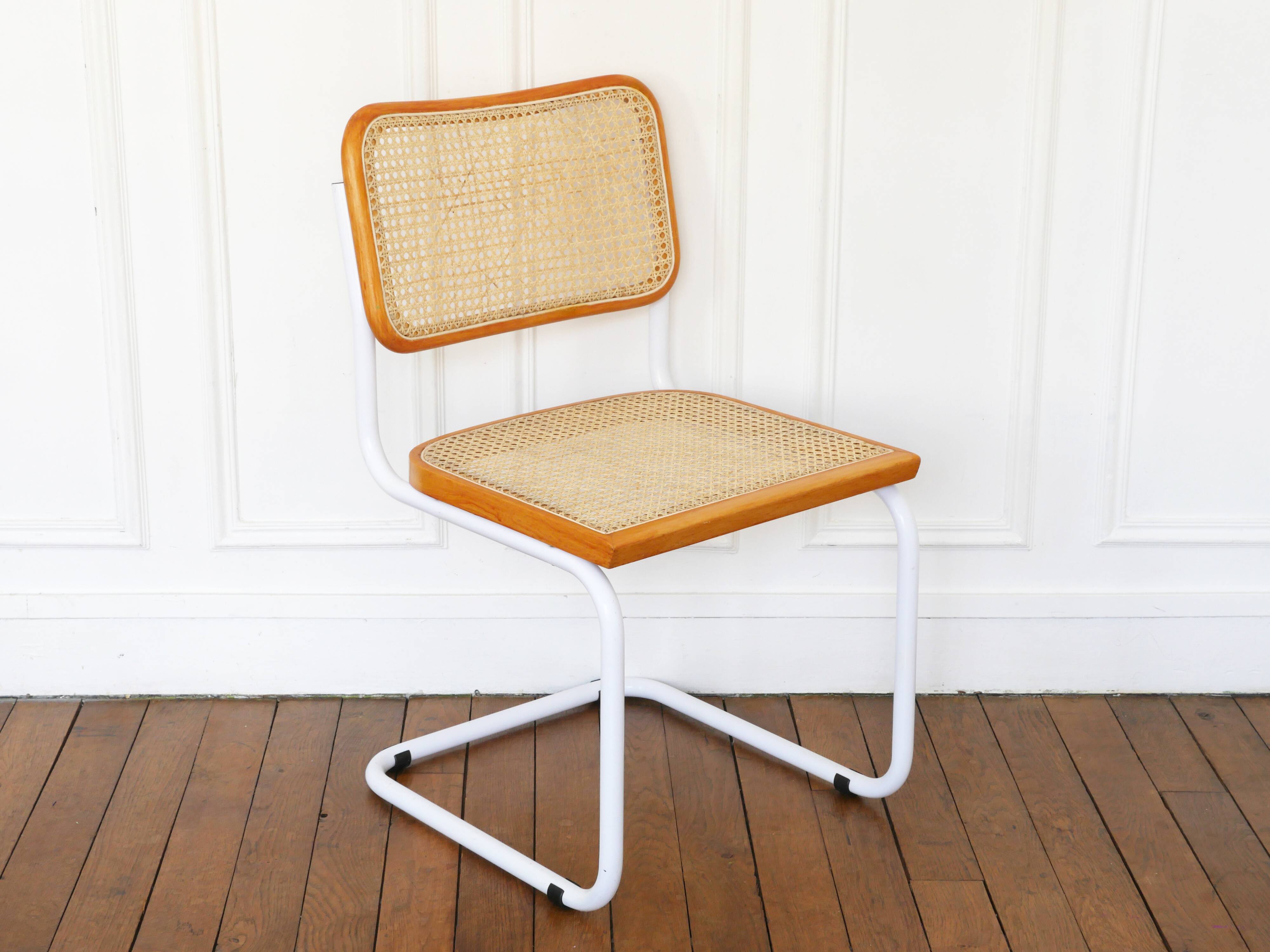 Cesca B32 Breuer Chair Made in Italy - Seat and back cane redone