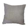 Coussin pieds de poule taupe