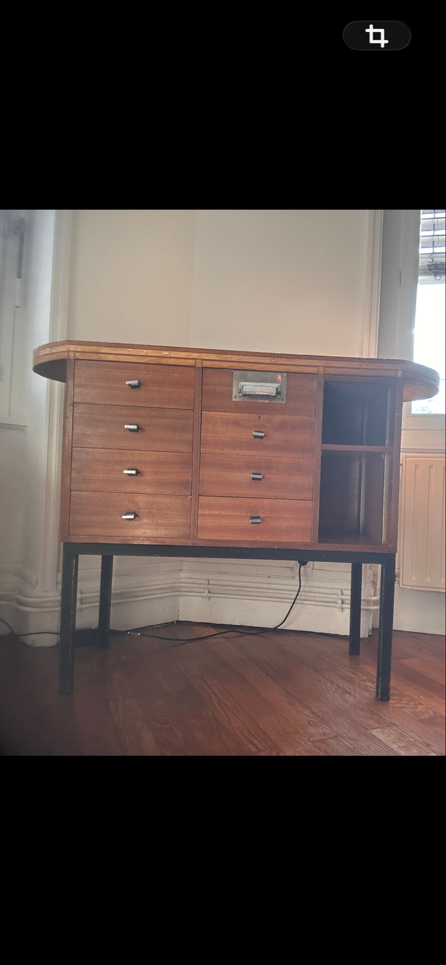 Trade furniture, cash register furniture André Ray – Lyon – 1920s