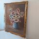 Huile sur carton vintage
