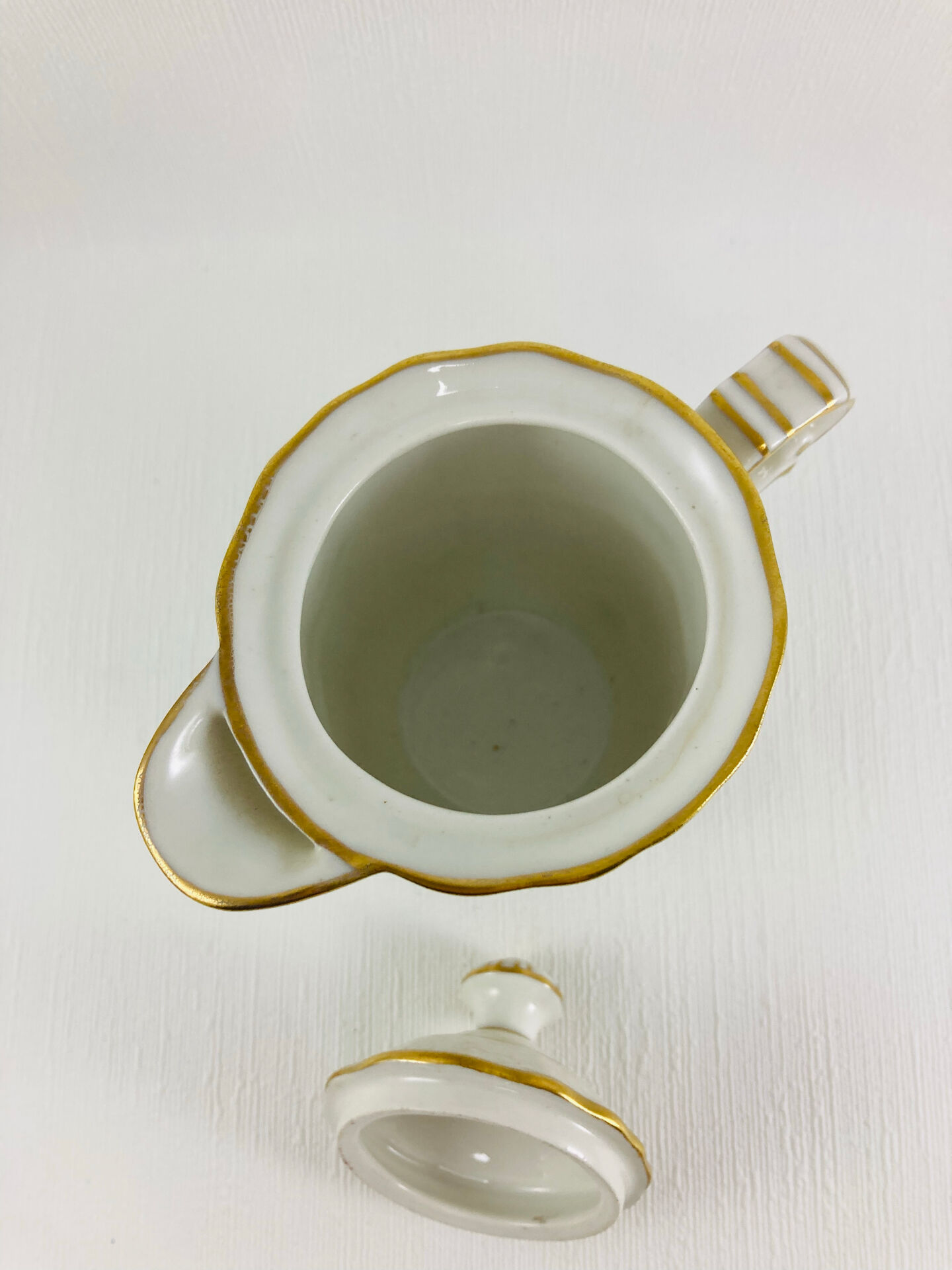 Pot à Lait Couvert Bernardaud B&C Limoges  Service Malmaison (1924)
