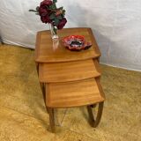 Mid century retro vintage teak Nest of Tables by Nathan 1960 British Qualit