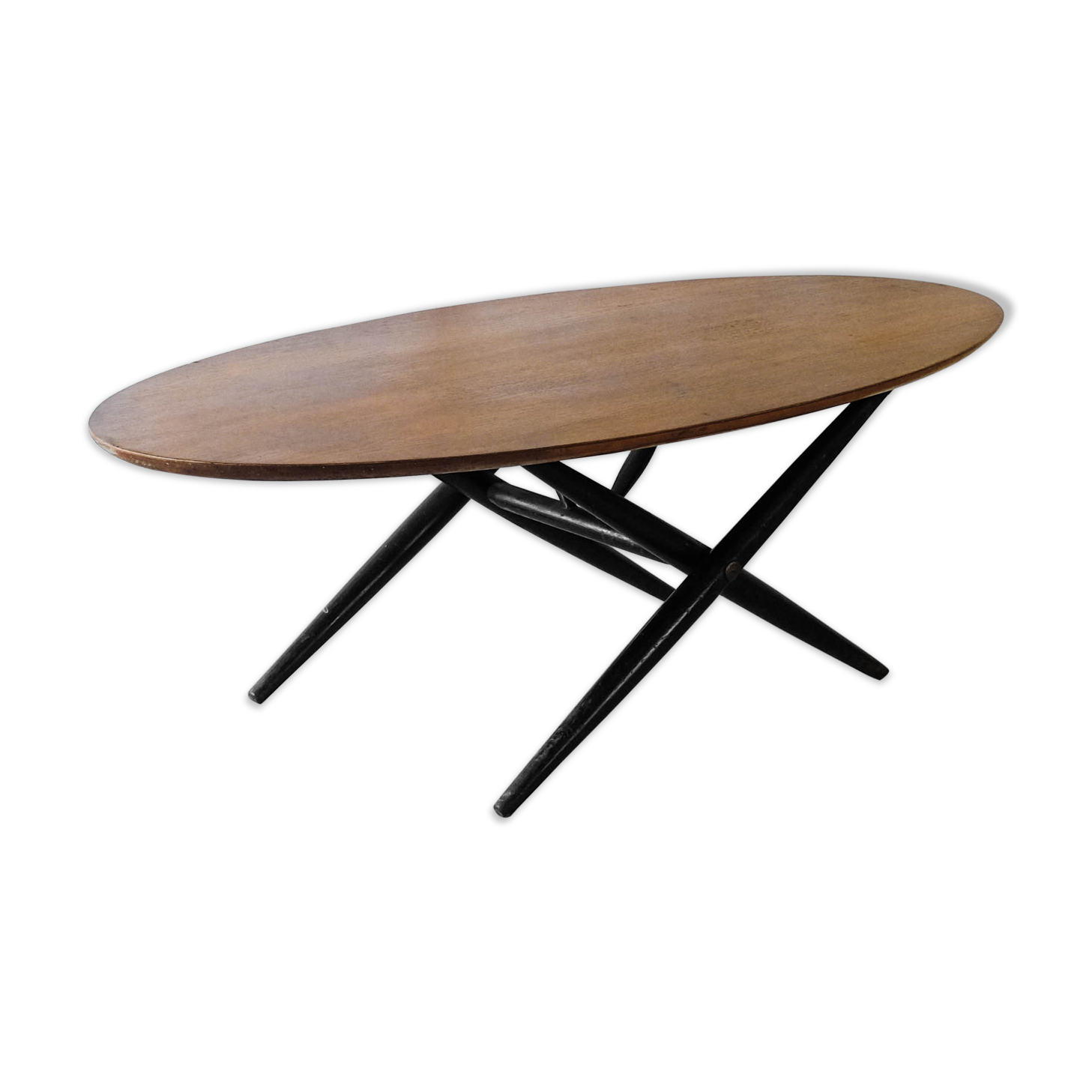 Coffee table "Ovalette" by Ilmari Tapiovaara, Asko - 1950