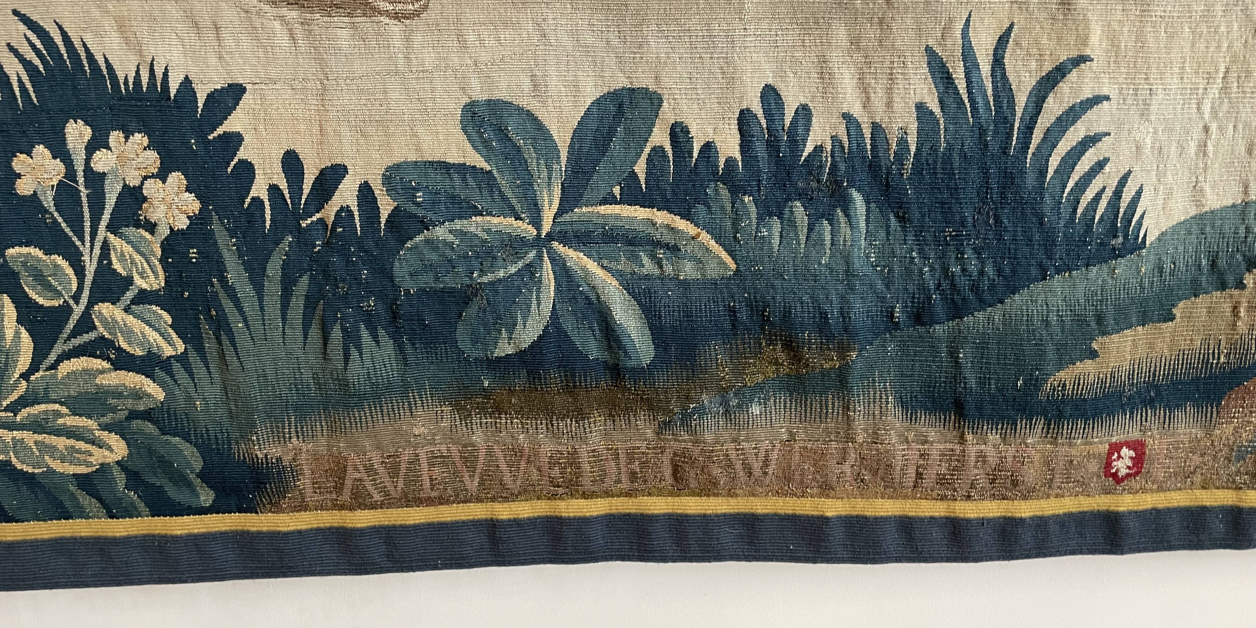 18th Century Lille Tapestry in Wool and Silk after Teniers de l'Ate