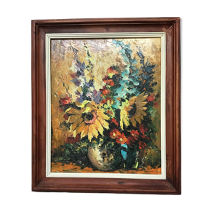 Huile sur toile d’Aimé Debono
