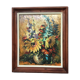 Oil on canvas by Aimé Debono - “Sunflowers”