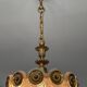 Vintage Kaiser Leuchten chandelier from the 60s