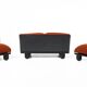 Modular canapé Blop by Carlo Bartoli for Rossi di Albizzate, Italy, 1970s