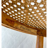 Fischel curved wood armchair